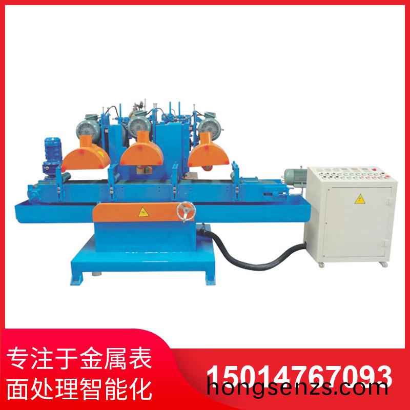 自動拉絲機放線拉絲收線(xian)的過程介紹